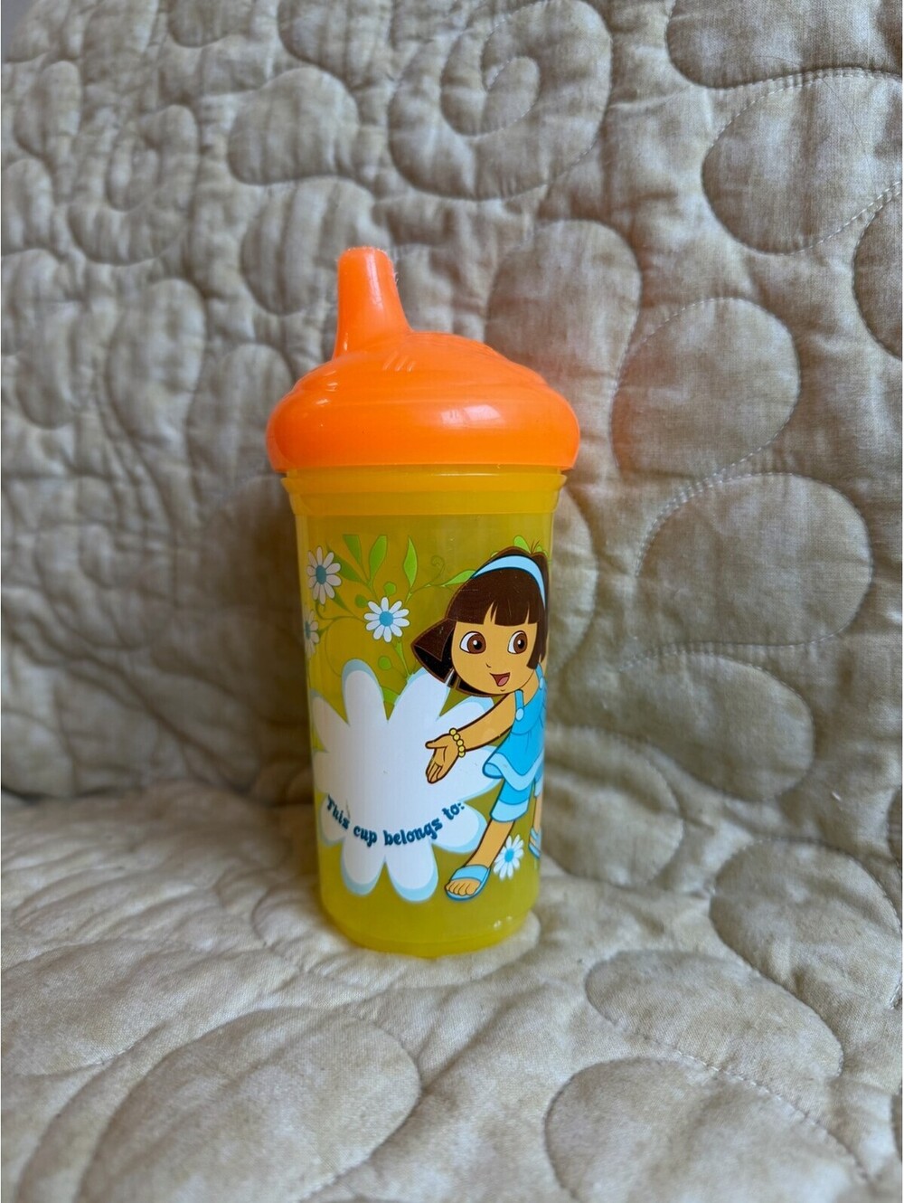 Munchkin Dora the Explorer 9oz Sippy, Rare 2008